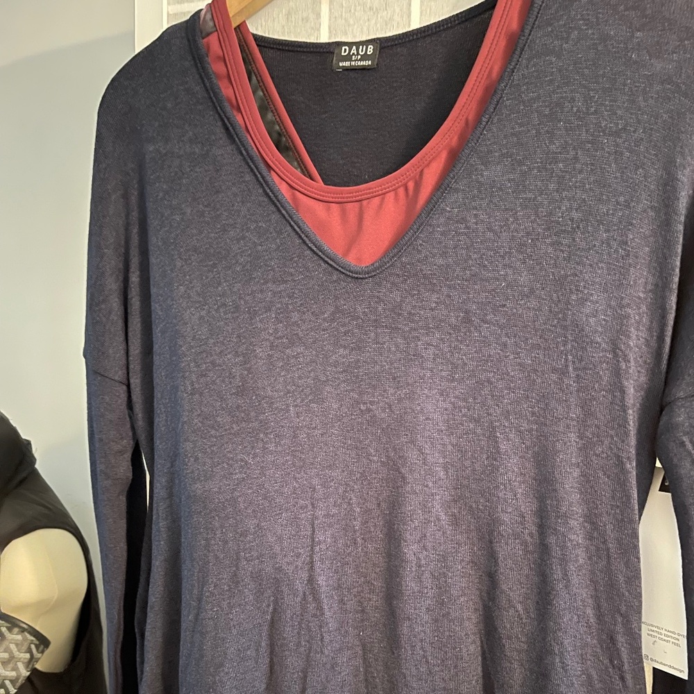 Daub long sleeve tunic